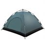 Bormart Instant Pop Up Tents, 3- 4 Person Automatic Hydraulic Family Tents, Waterproof Backpacking Tents for Outdoor Sports Camping Hiking Ultralight with Zippered Door and Carrying Bag (army green)